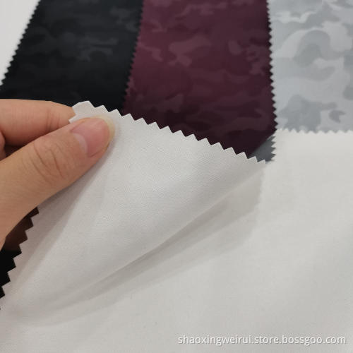 Camouflage Pattern PU Synthetic Leather